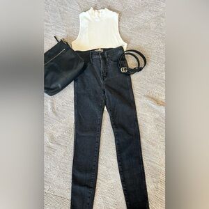 Madewell 10” high rise skinny jeans